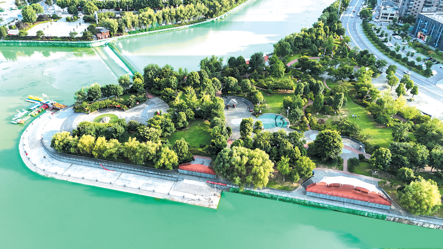 房縣城關(guān)鎮(zhèn)大河流域濕地公園