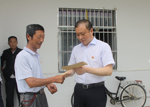 高明哲參加土城村6月份支部主題黨日活動(dòng)