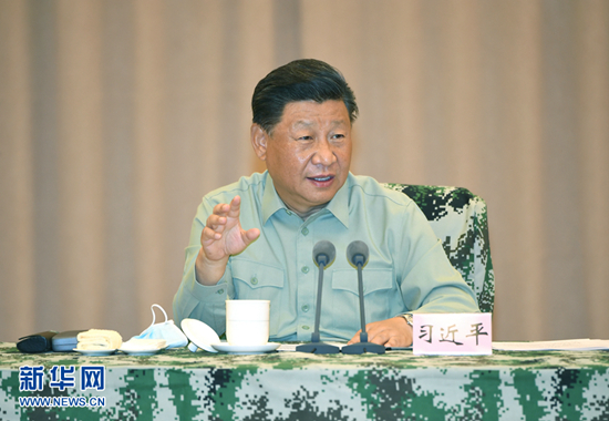 習(xí)近平聽(tīng)取軍隊(duì)參與防汛救災(zāi)情況并發(fā)表重要講話