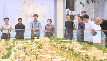 竹溪縣政協考察團一行來我縣考察