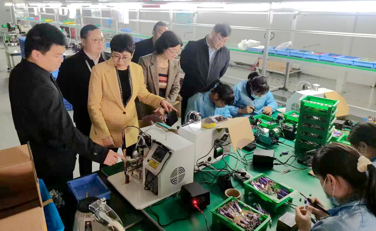 市政協(xié)副主席朱云慧一行來房縣調研新型電池產(chǎn)業(yè)