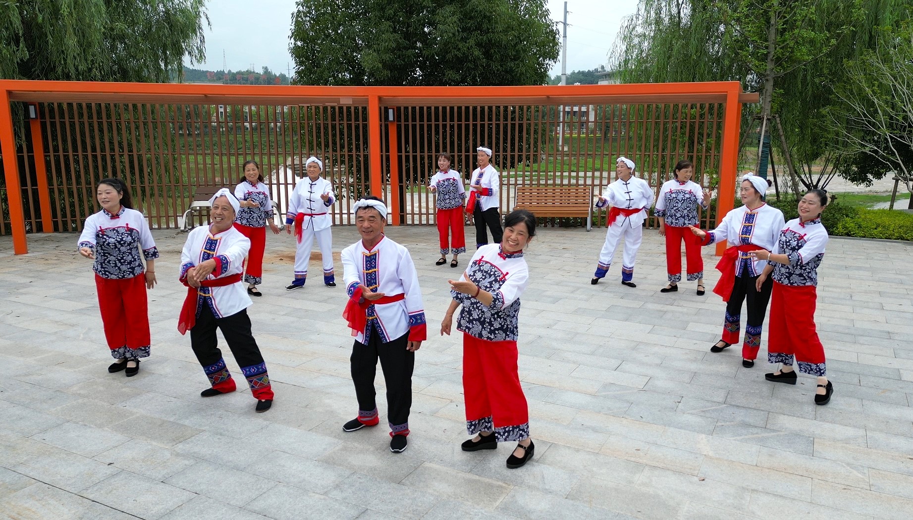 口袋公園大用處  休閑健身增“顏值”