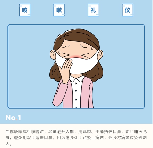 咳嗽禮儀知多少【新型冠狀病毒科普知識(shí)】